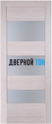 Царговая межкомнатная дверь мод. 3 лиственница кремовая