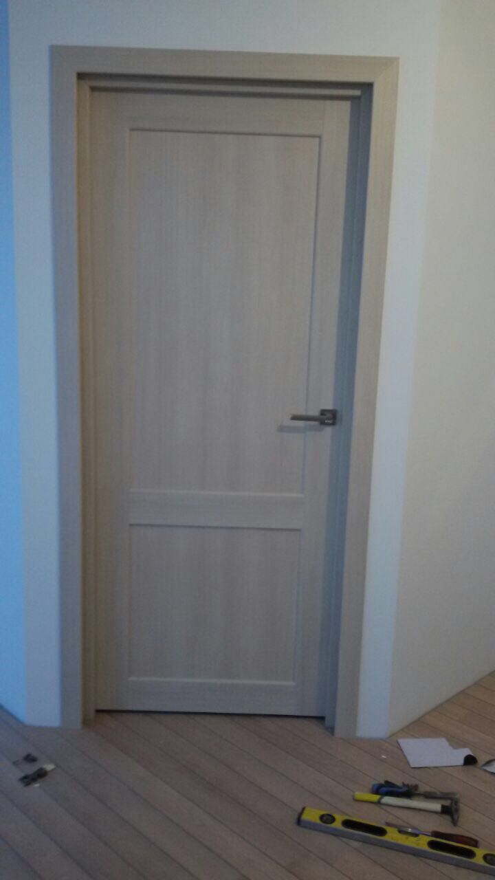 Пластиковая дверь КАПЕЛЬ Эколайн ДГИ экошпон