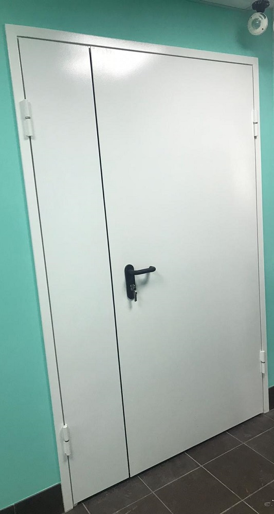 Металлические противопожарные двери RAL 9016 Ei 60